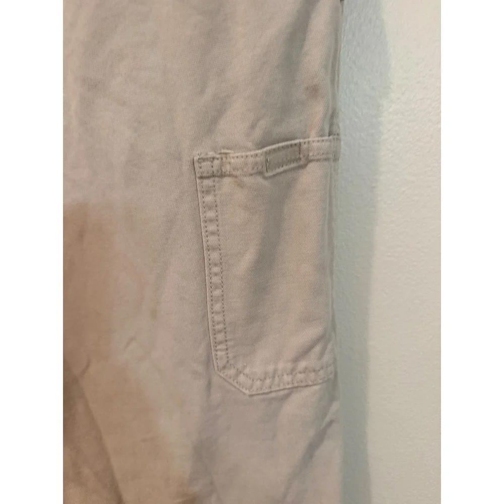 Columbia Mens Canvas Utility Pants 38x32 Tan Cargo Pockets Gorpcore